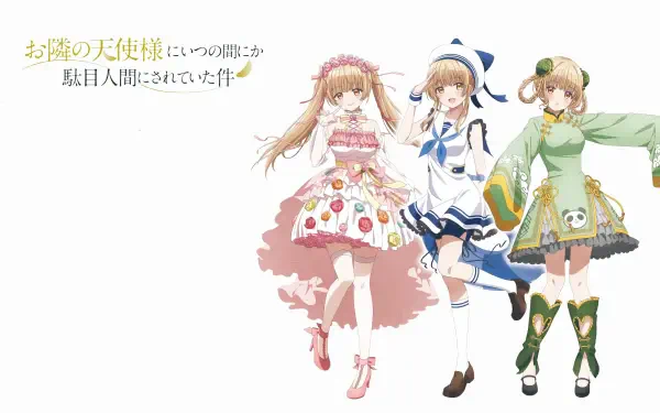 Anime The Angel Next Door Spoils Me Rotten Mahiru Shiina HD Desktop Wallpaper | Background Image