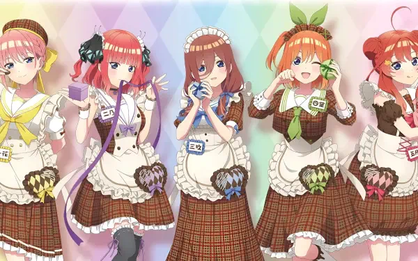 Anime The Quintessential Quintuplets HD Desktop Wallpaper | Background Image