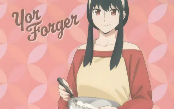 Anime Spy x Family Yor Forger HD Desktop Wallpaper | Background Image