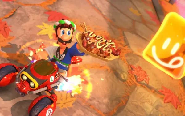 Mario Kart world HD Desktop Wallpaper | Background Image