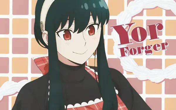 Anime Spy x Family Yor Forger HD Desktop Wallpaper | Background Image