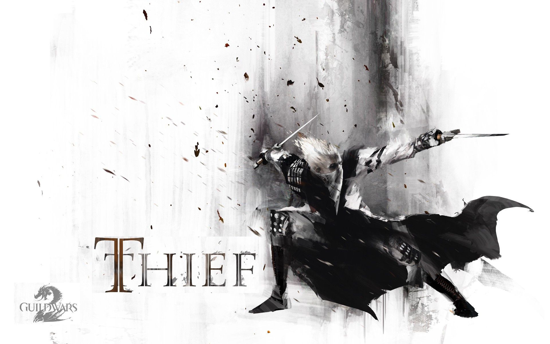 The THIEF Guild War 2 desktop wallpaper with a captivating scene from the popular video game Guild Wars 2.