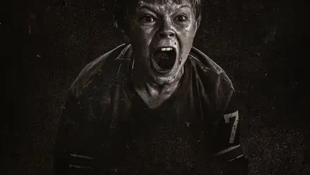 Speak No Evil — 4K Ultra HD PC desktop wallpaper and background: gritty monochrome close-up of a screaming, shadowed figure with distressed texture and a '7' on the sleeve.