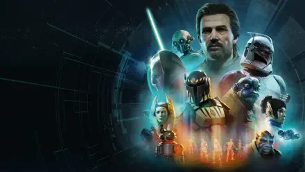 4K Ultra HD PC desktop wallpaper for Star Wars: Zero Company — ensemble of human and alien warriors, armored troopers and glowing lightsabers against a starfield sci‑fi backdrop.