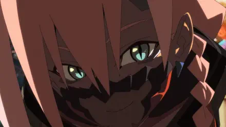 Talia Yang with teal eyes and a black mask in Cyberpunk: Edgerunners 2 anime, HD PC desktop wallpaper and background.