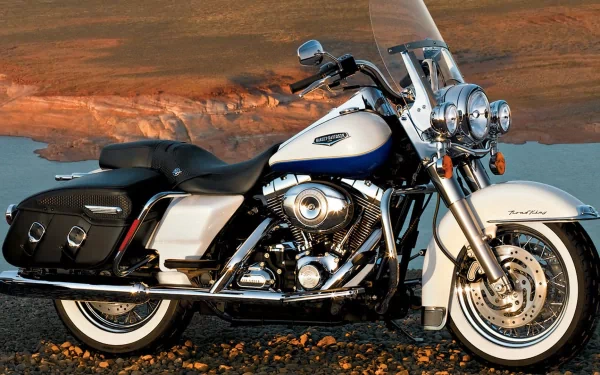 vehicle Harley-Davidson Road King HD Desktop Wallpaper | Background Image