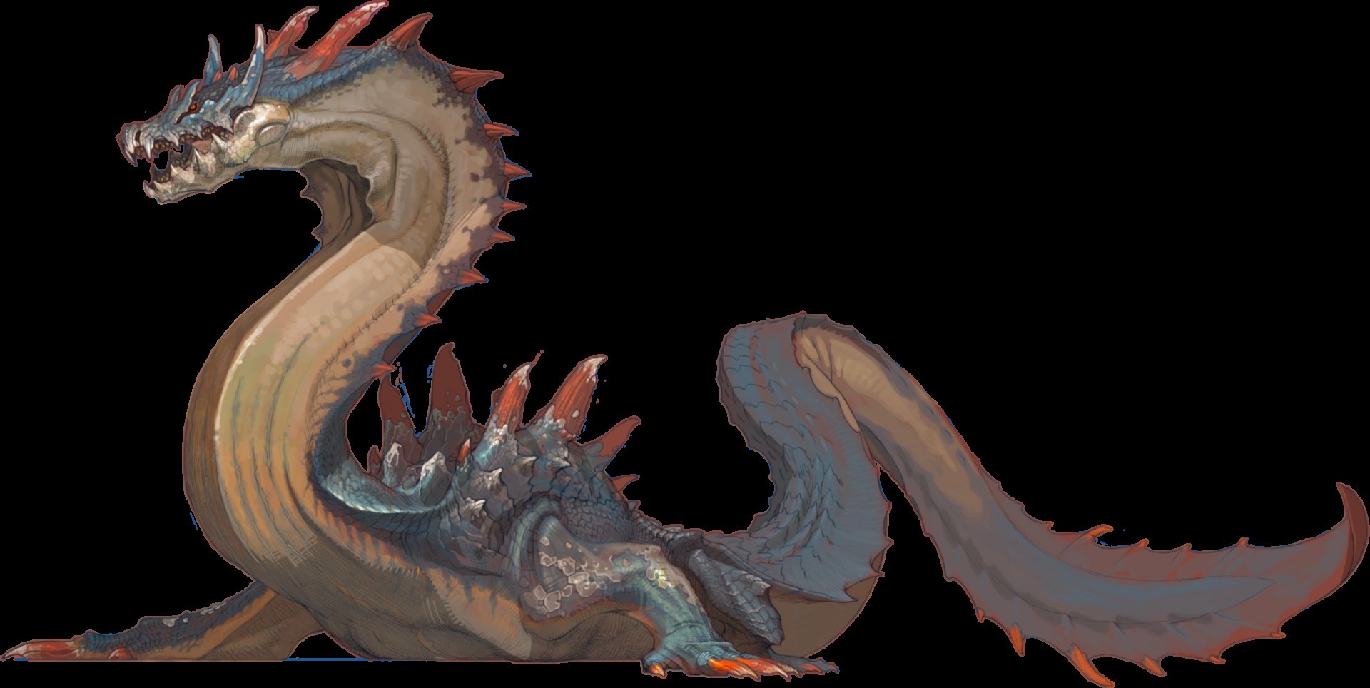 Monster Hunter морской дракон