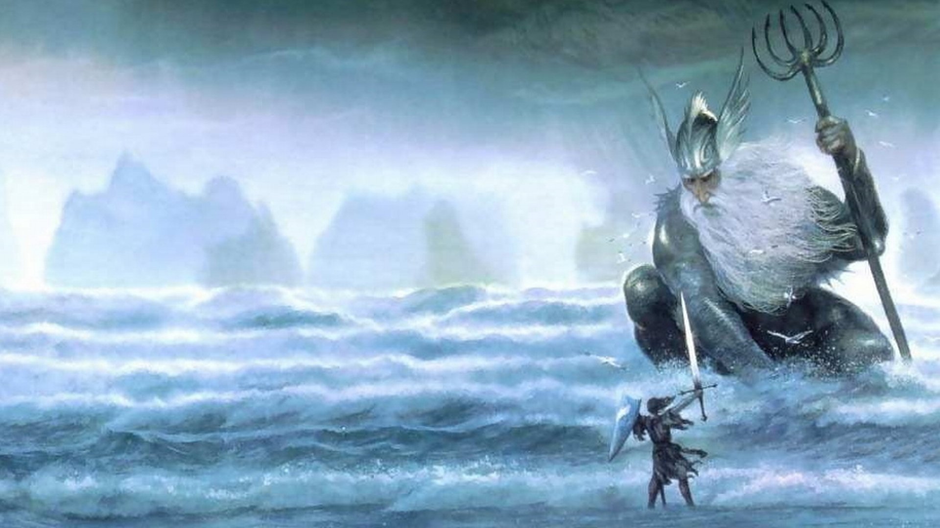 Download Fantasy Gods Wallpaper by John Howe