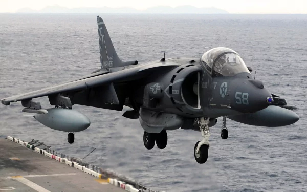 military McDonnell Douglas AV-8B Harrier II HD Desktop Wallpaper | Background Image