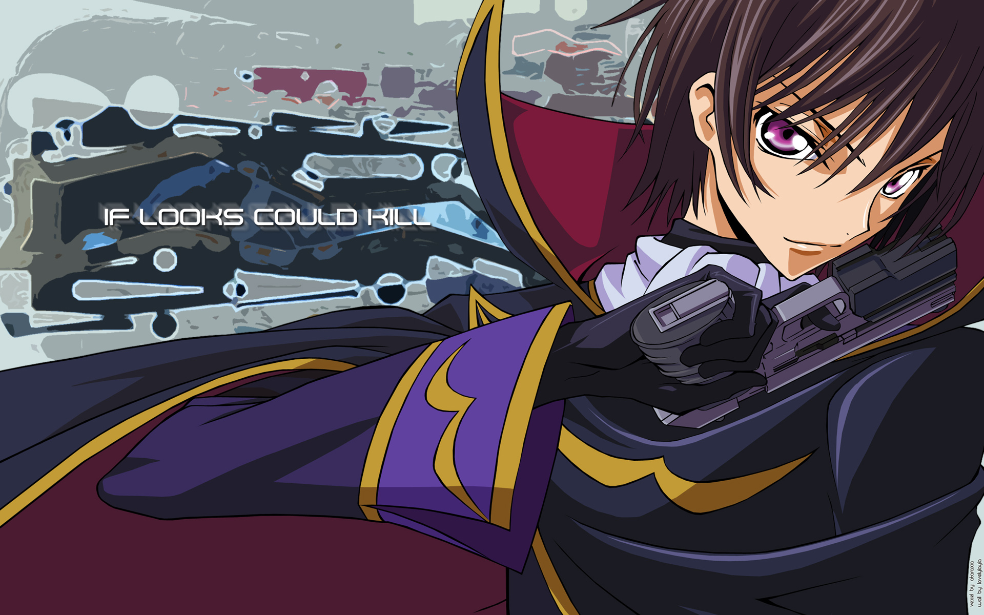 Lelouch lamperouge, code geass, HD phone wallpaper