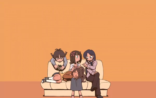 Yayoi Takatsuki Chihaya Kisaragi Haruka Amami Ritsuko Akizuki Anime The iDOLM@STER HD Desktop Wallpaper | Background Image