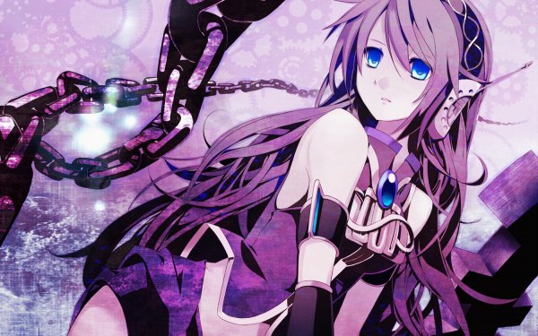 Anime Vocaloid Luka Megurine Blue Eyes Chain HD Wallpaper | Background Image