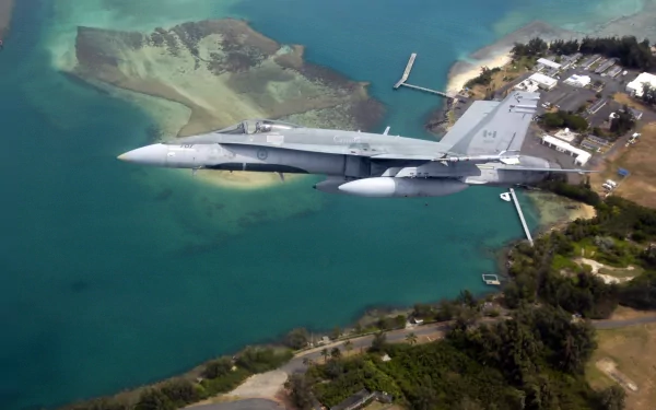 military McDonnell Douglas CF-18 Hornet HD Desktop Wallpaper | Background Image