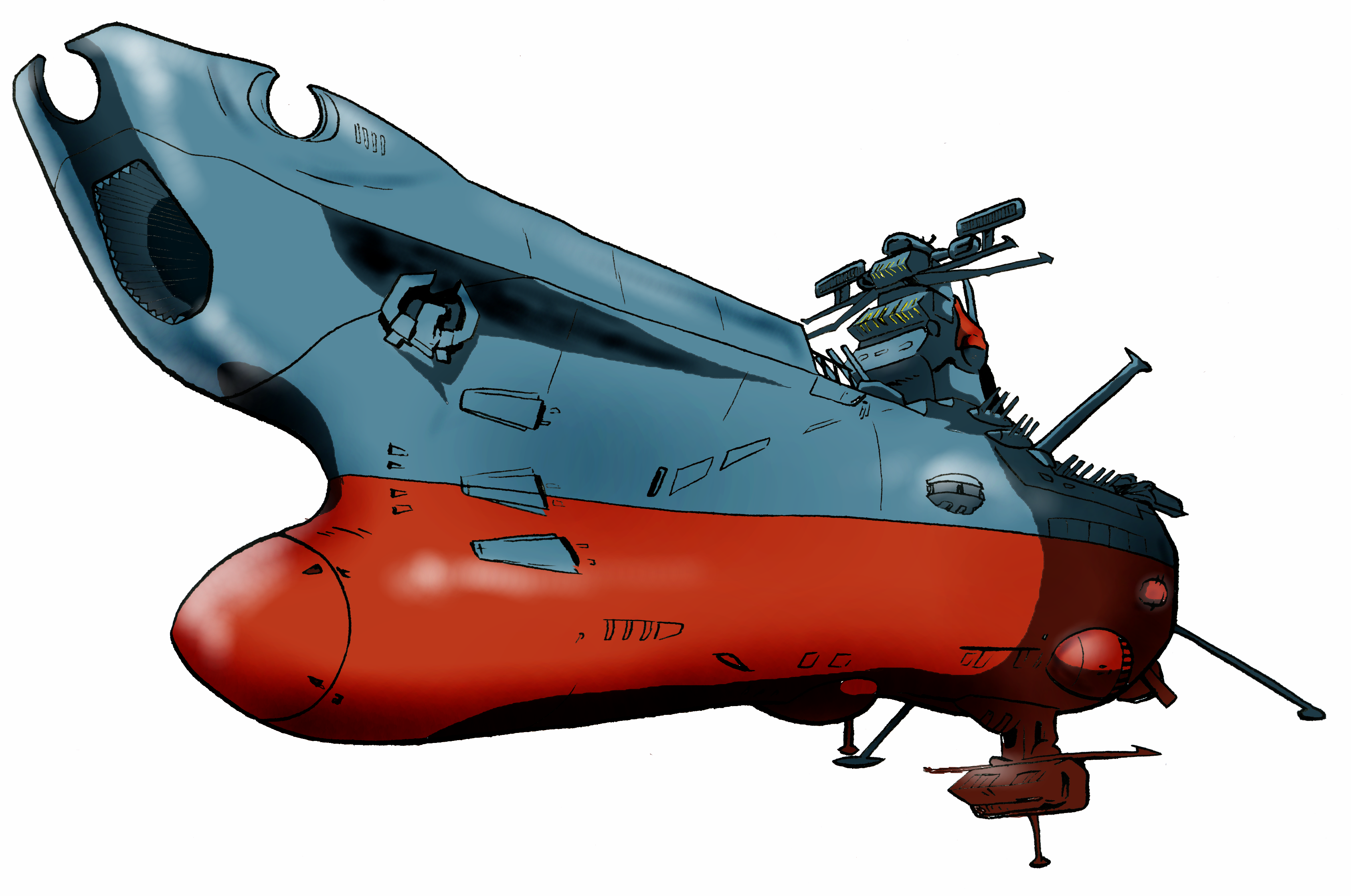 Anime Space Battleship Yamato Wallpaper