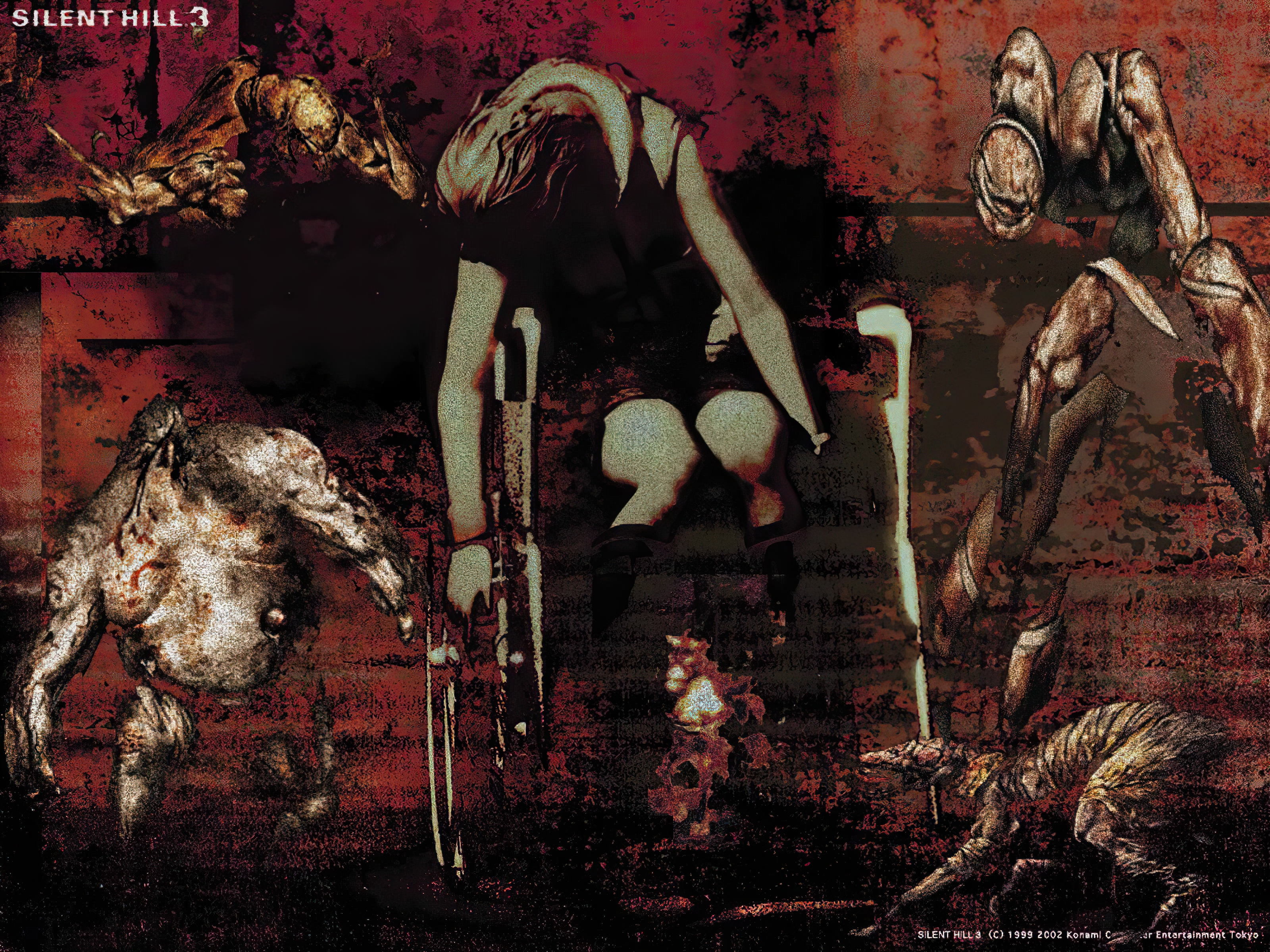 Silent Hill Heather - haunting video game desktop wallpaper.