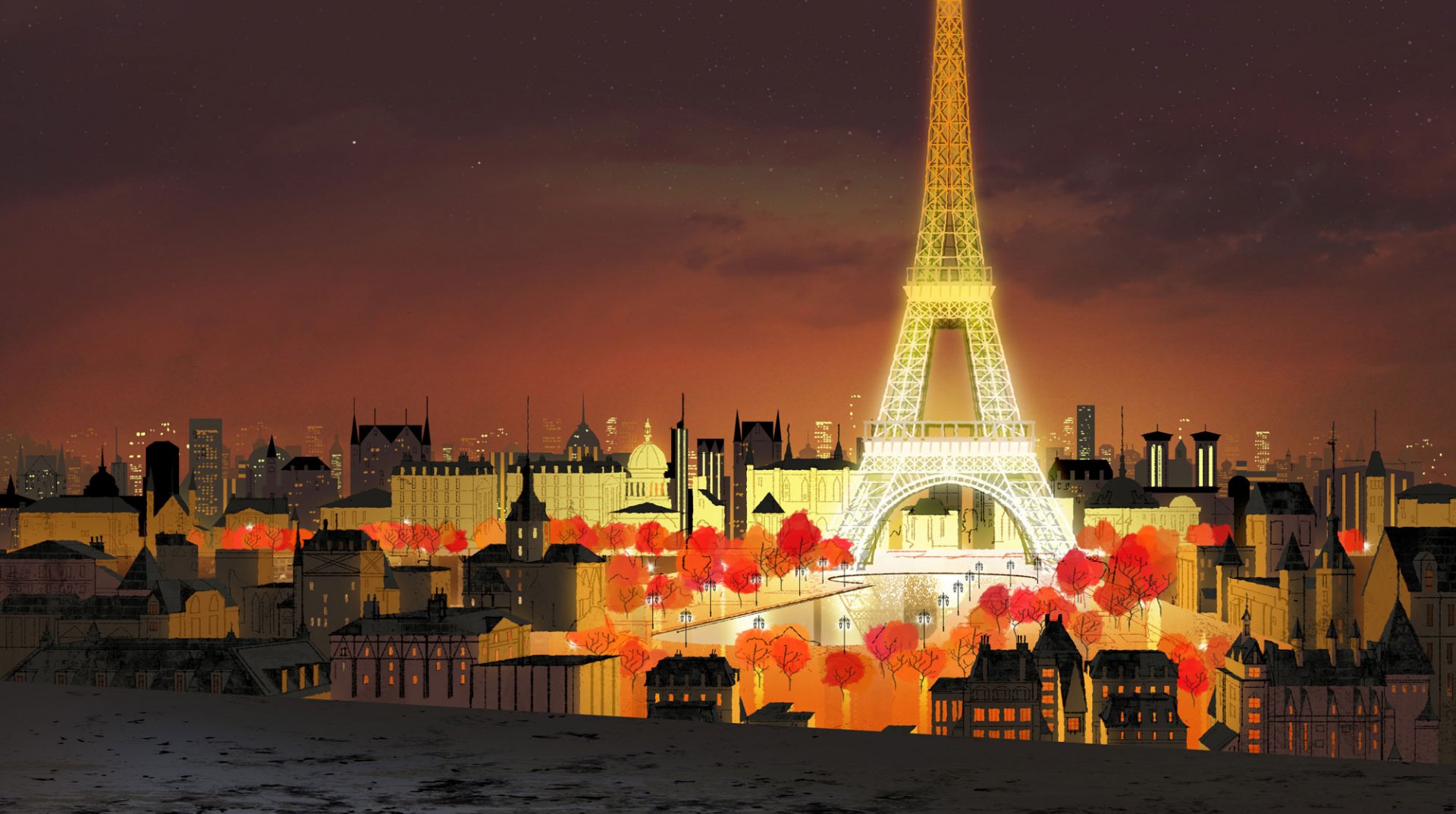 Download Man Made Eiffel Tower  HD Wallpaper