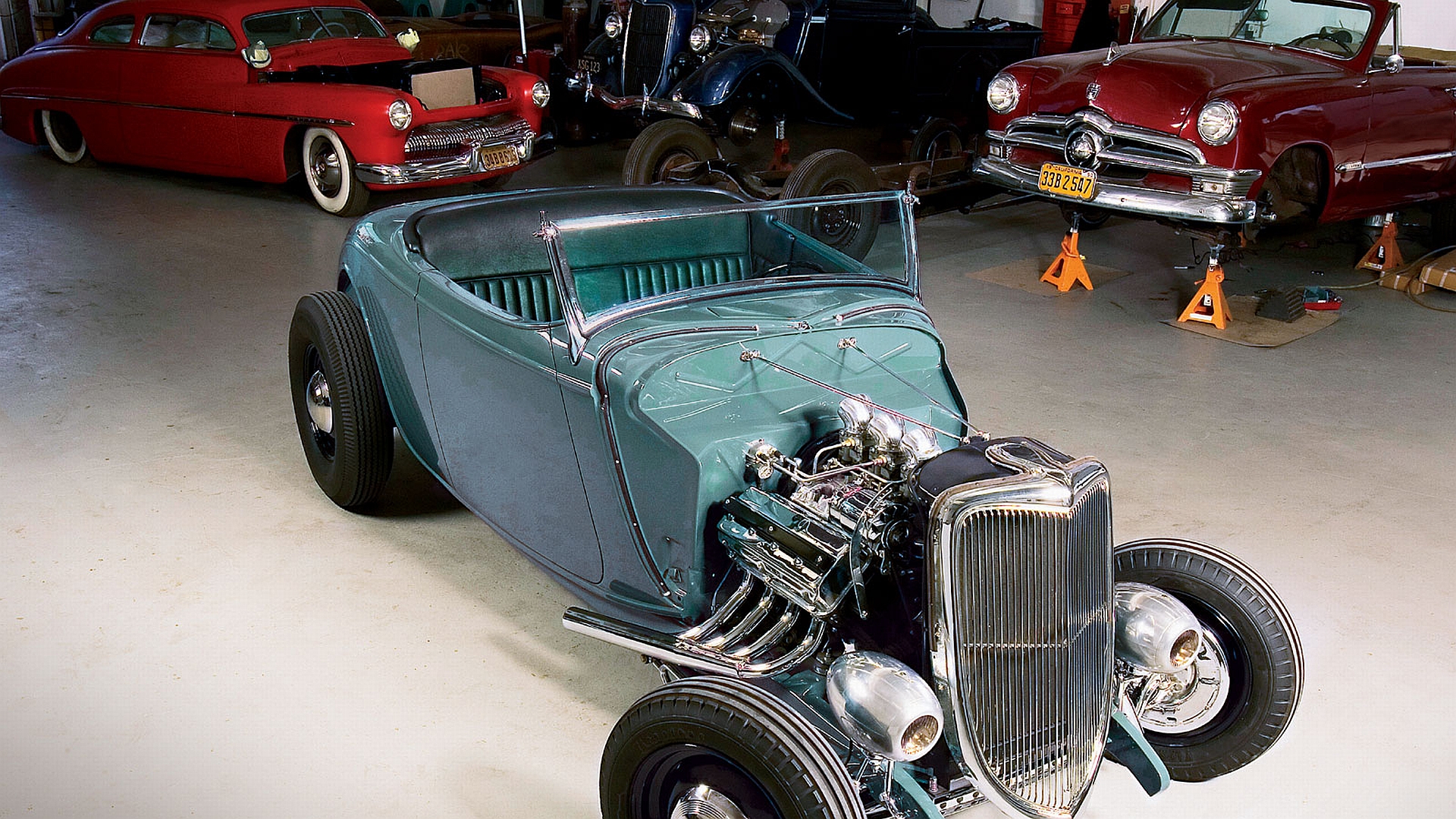 Vehicles 1933 Ford Roadster HD Wallpaper | Background Image