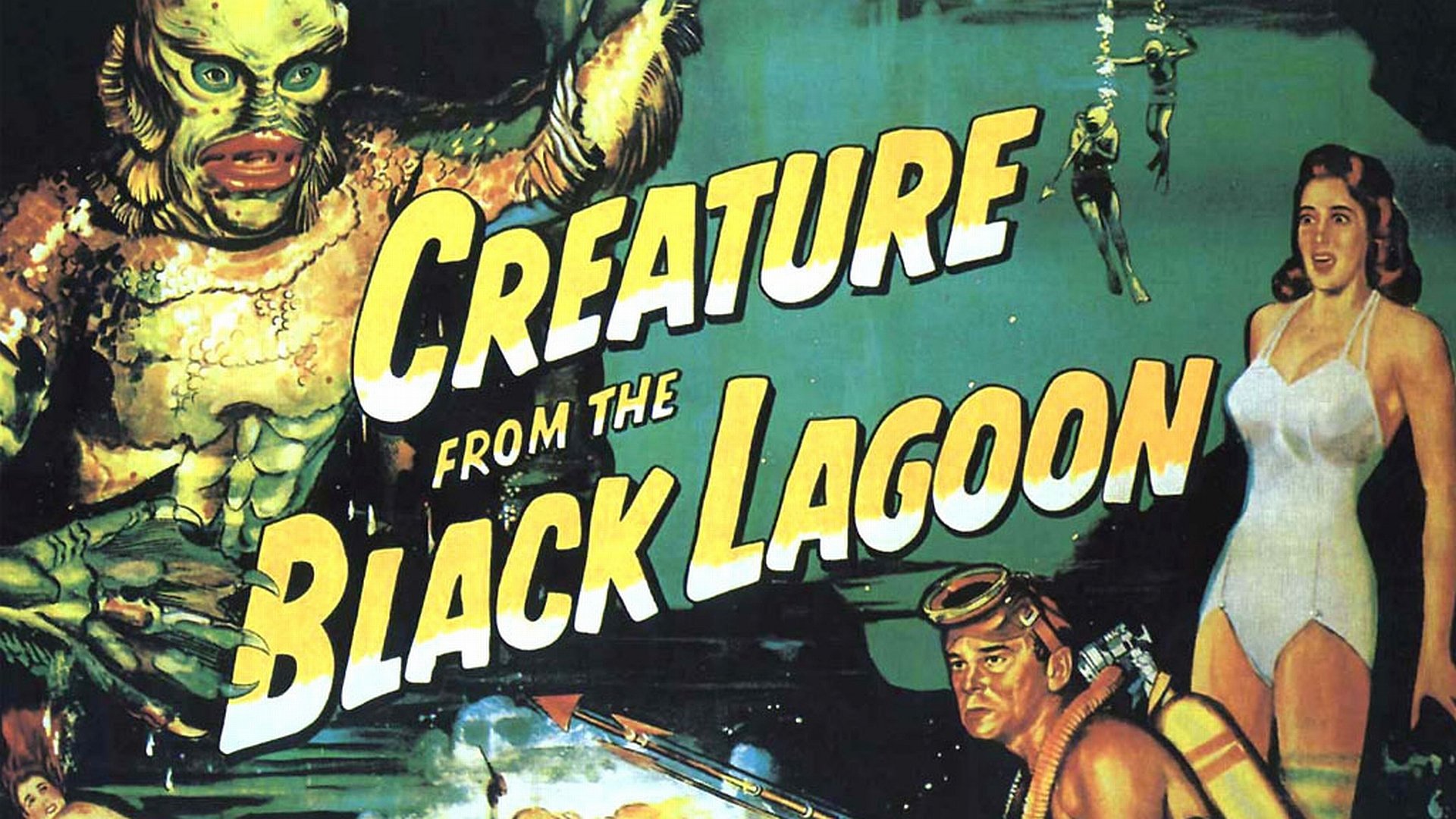 Creature From The Black Lagoon Hd Wallpaper Background Image 19x1080 Wallpaper Abyss
