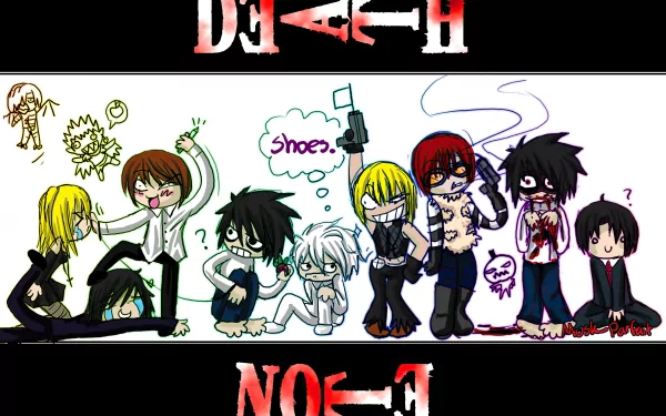 Anime Death Note HD Desktop Wallpaper | Background Image