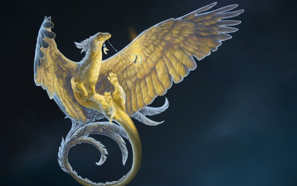 Fantasy Dragon Creature HD Wallpaper | Background Image