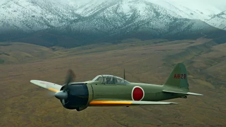 military aircraft Mitsubishi A6M Zero HD Desktop Wallpaper | Background Image