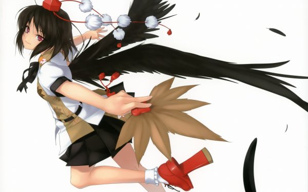 Anime Touhou Aya Shameimaru HD Wallpaper | Background Image