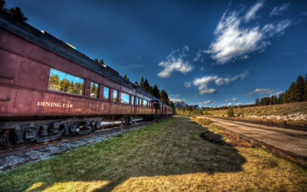 Photography HDR Train HD Wallpaper | Background Image