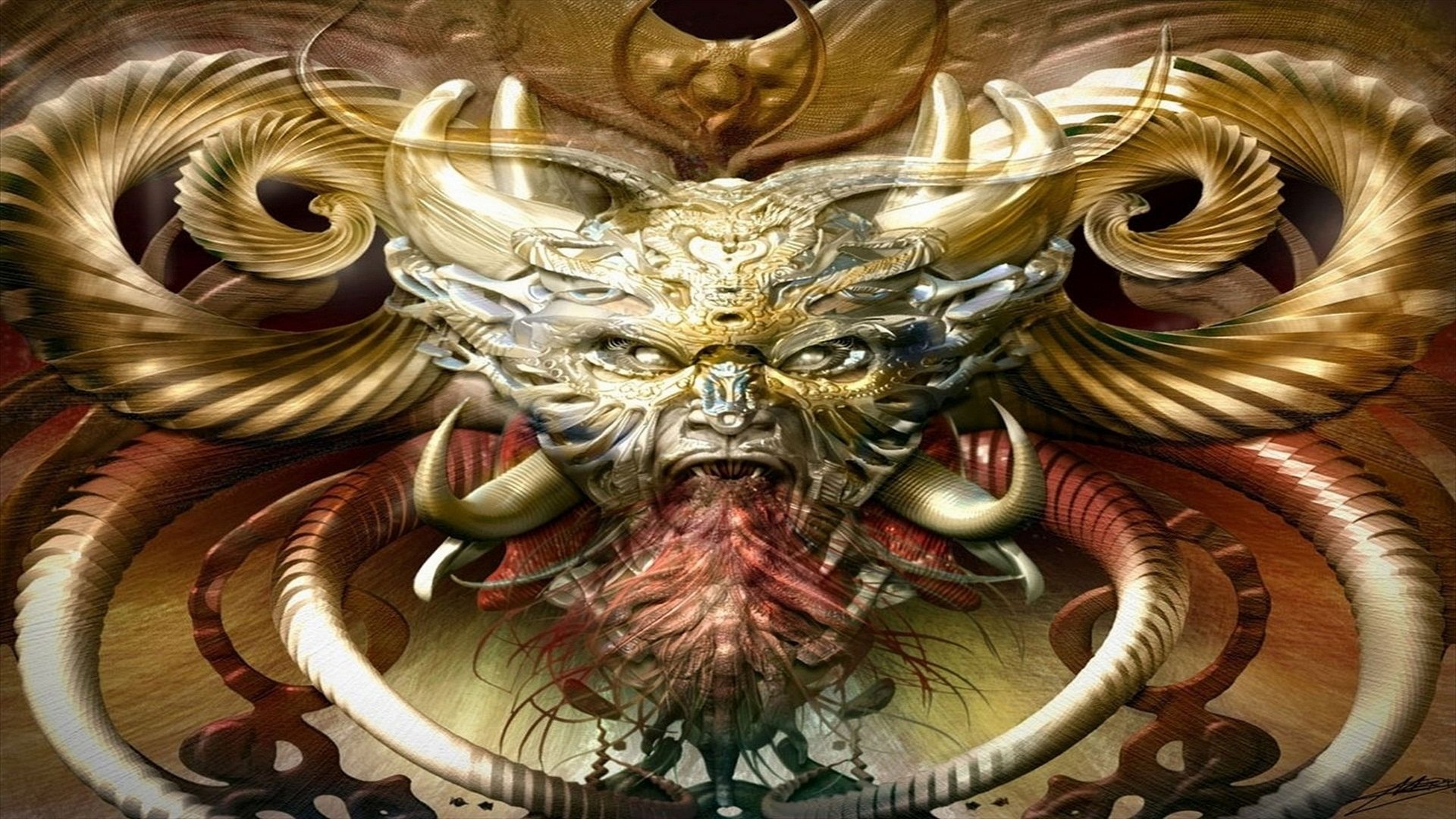 Fantasy Demon  4k Ultra HD  Wallpaper  Background Image 