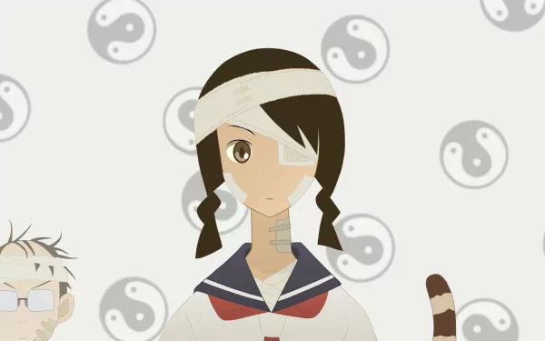 Kagerou Usui Abiru Kobushi Anime Sayonara Zetsubou-Sensei HD Desktop Wallpaper | Background Image