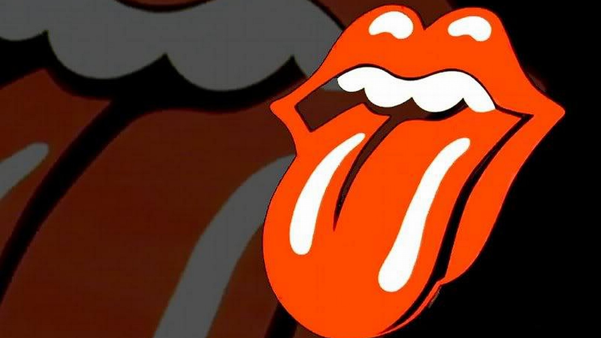 The Rolling Stones Tongue Wallpaper