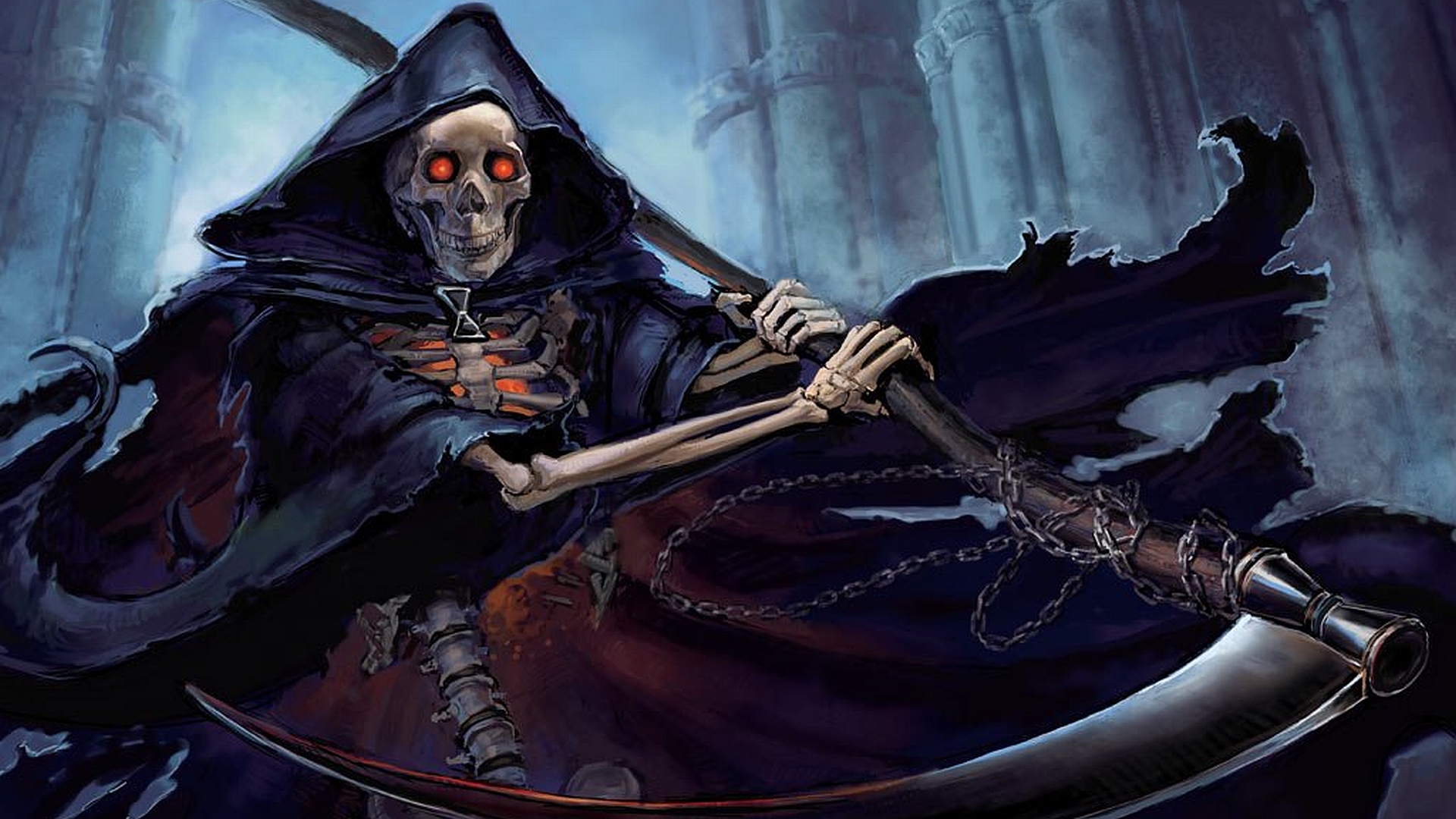 Dark Grim Reaper HD Wallpaper | Background Image | 1920x1080