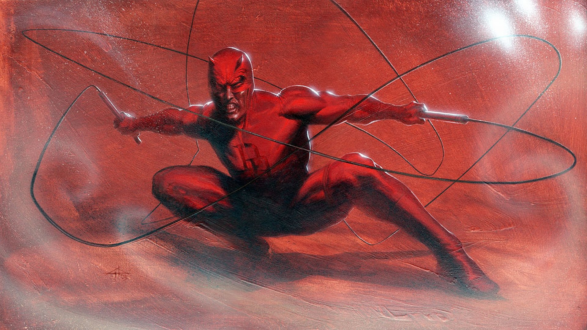 Daredevil: Crimson Defender — Comic HD Wallpaper | 1920x1080 ...