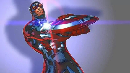 Comic Captain America HD Desktop Wallpaper | Background Image
