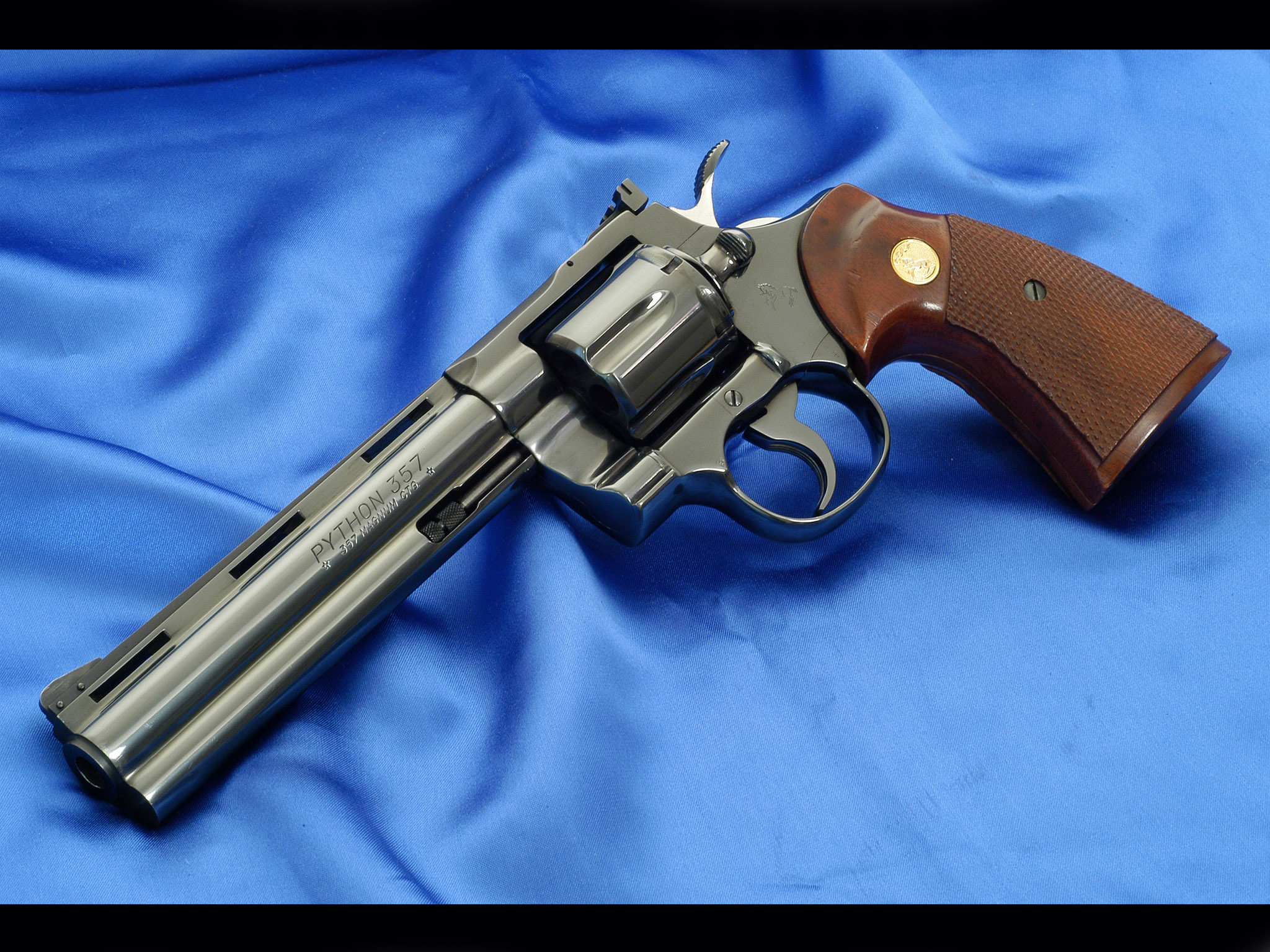 Download Man Made Colt Python Revolver HD Wallpaper