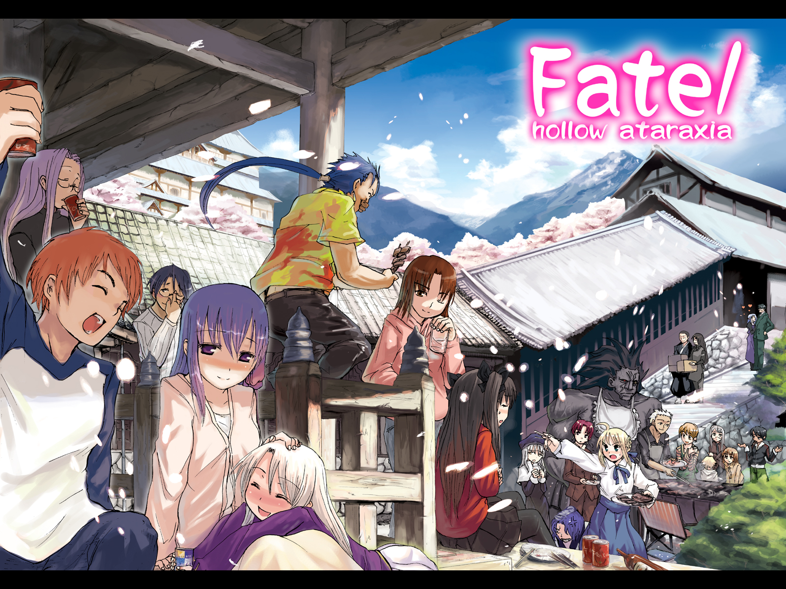 Anime Fate/Hollow Ataraxia Wallpaper