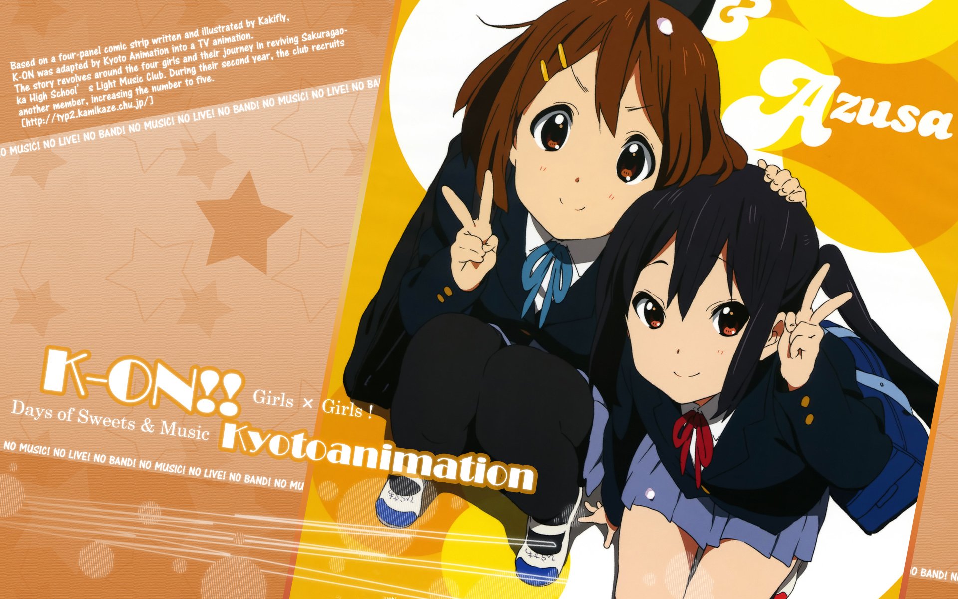 Download Anime K-ON! HD Wallpaper