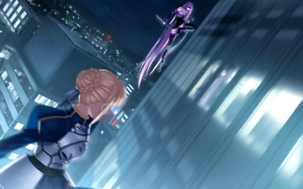 Rider (Fate/stay night) Saber (Fate Series) Anime Fate/Stay Night HD Desktop Wallpaper | Background Image