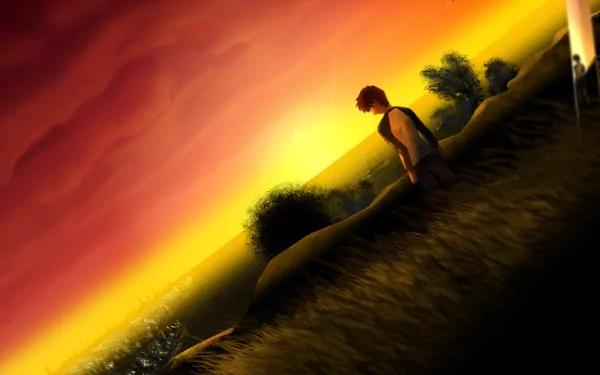 Shirou Emiya Anime Fate/Stay Night HD Desktop Wallpaper | Background Image