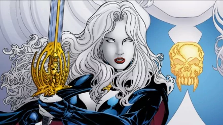 Comic Lady Death HD Desktop Wallpaper | Background Image