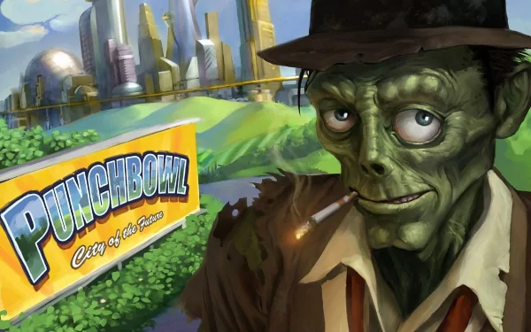 video game Stubbs The Zombie HD Desktop Wallpaper | Background Image