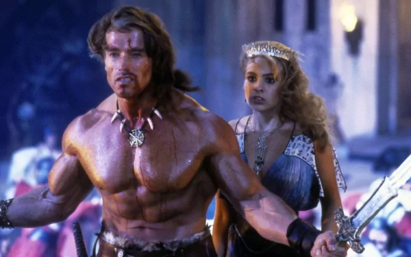 movie Conan the Destroyer HD Desktop Wallpaper | Background Image