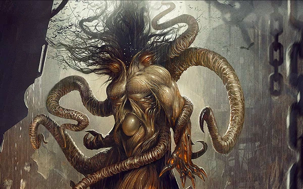 shub-niggurath fantasy creature HD Desktop Wallpaper | Background Image