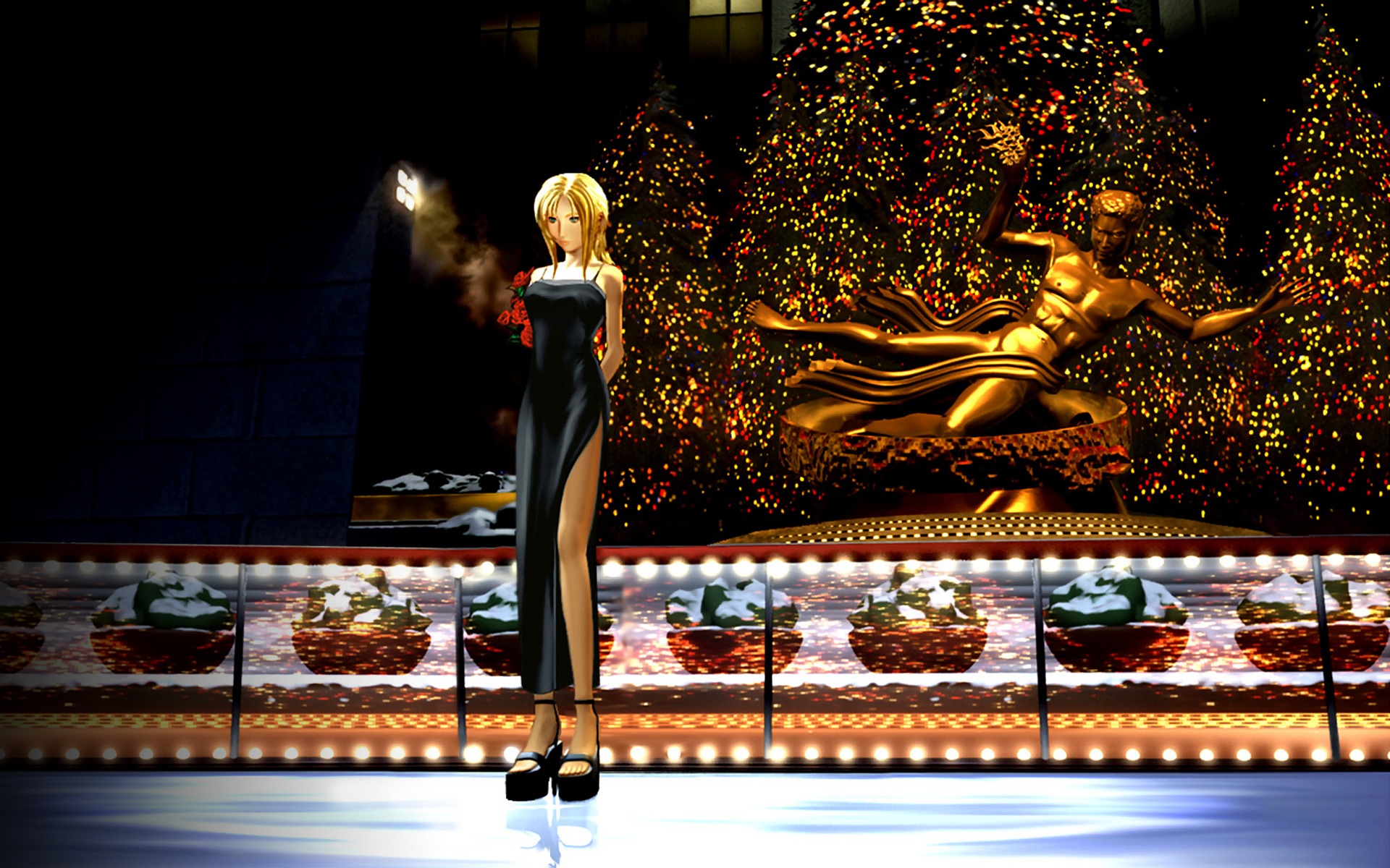 PARASITE EVE action rpg survival horror violence animation babe dark  wallpaper, 1920x1080, 609031