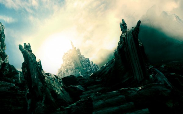 Movie The Lord Of The Rings The Lord of the Rings Movies Fantasy City Minas Tirith HD Wallpaper | Background Image