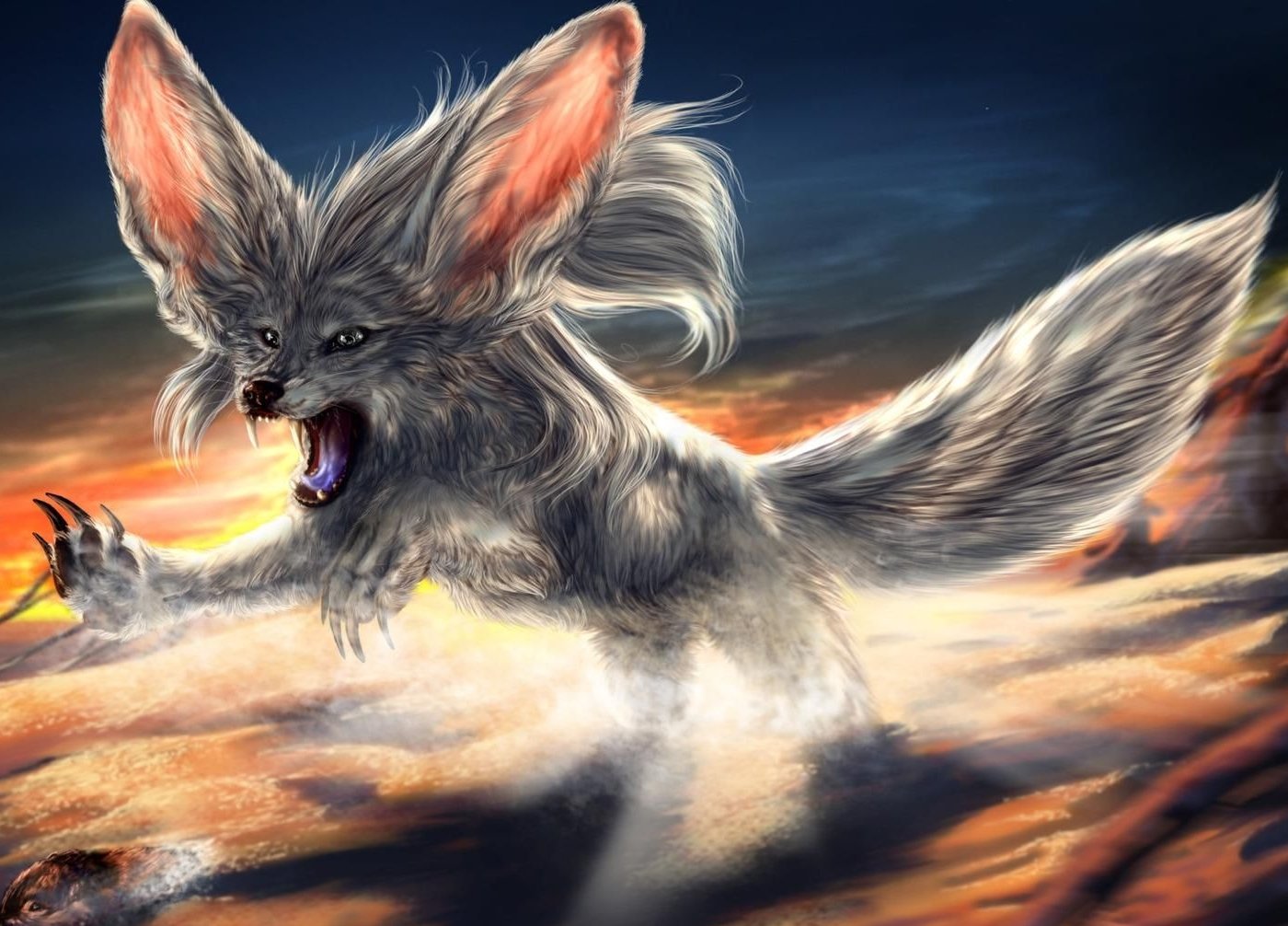 Fantasy Fox Wallpaper and Background Image | 1400x1006