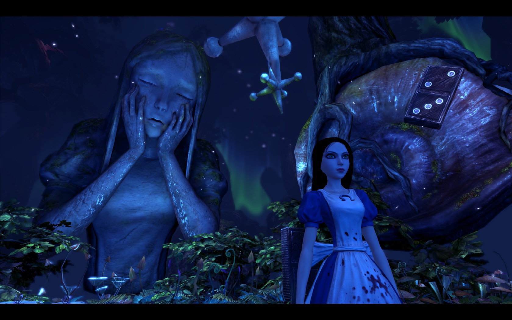 alice madness returns pc showing xbox controls