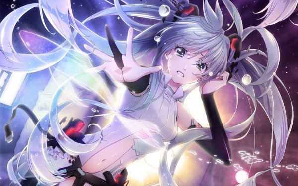 Anime Vocaloid Hatsune Miku Tears HD Wallpaper | Hintergrund