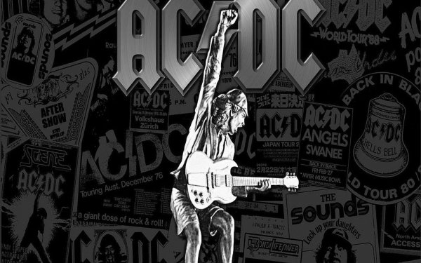 Music AC/DC Band (Music) Australia Angus Young HD Wallpaper | Background Image
