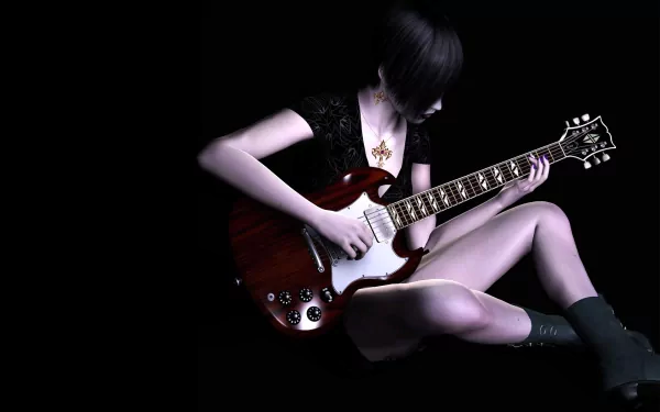 guitar music musician HD Desktop Wallpaper | Background Image