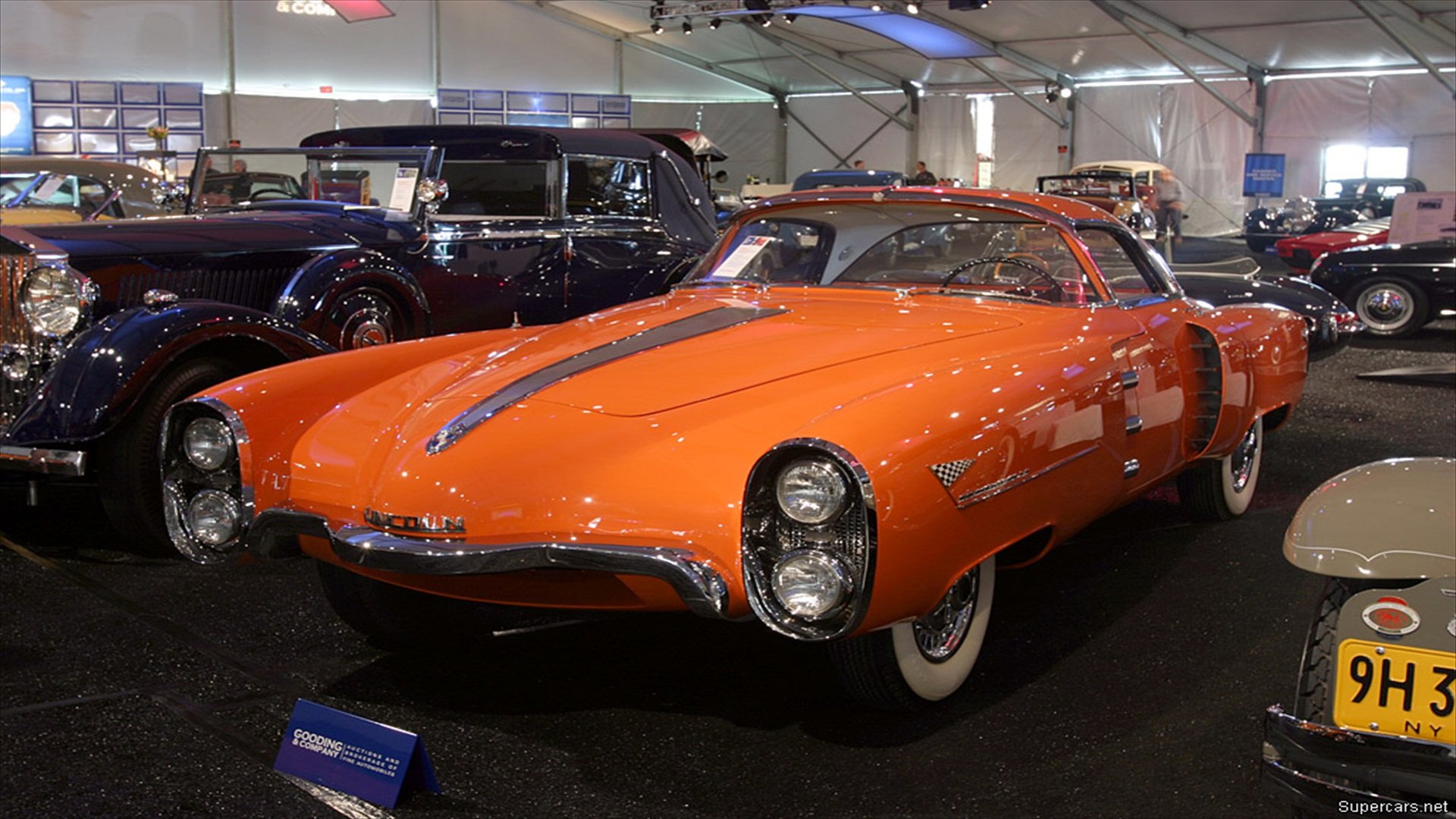 Download 1955 Lincoln Indianapolis Boano Coupe Vehicle 1955 Lincoln Indianapolis Coupe HD Wallpaper